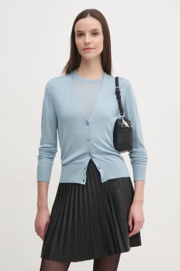 Sveter s prímesou vlny Calvin Klein dámsky, tenký, K20K208123