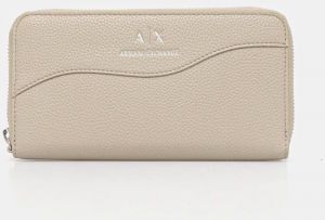Peňaženka Armani Exchange dámska, béžová farba, 948068 CC783