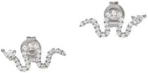 Strieborné náušnice Emporio Armani EG3612040