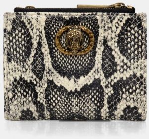 Kožená peňaženka Kurt Geiger London dámska, béžová farba, 3597444719