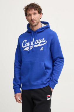 Mikina Nike Dallas Cowboys pánska, fialová farba, s kapucňou, s nášivkou, 2KDK-067P-V6Z-V7Q