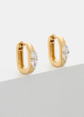 Strieborné náušnice Guess JSBE04 513JW