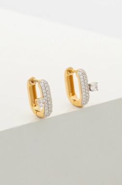 Strieborné náušnice Guess JSBE04 544JW