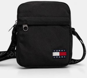 Malá taška Tommy Jeans čierna farba, AM0AM12903