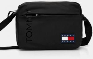 Malá taška Tommy Jeans čierna farba, AM0AM12901