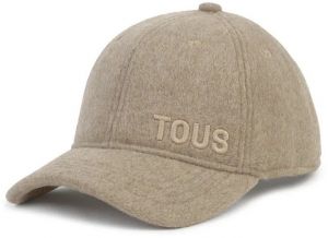 Vlnený šilt Tous TEXTIL béžová farba, jednofarebná, 2002138543