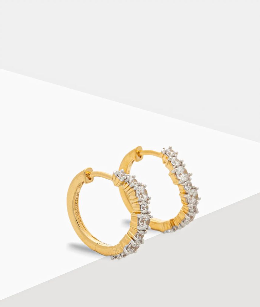 Strieborné náušnice Guess JSBE04 464JW