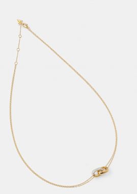 Strieborný náhrdelník Guess JSBN04 546JW