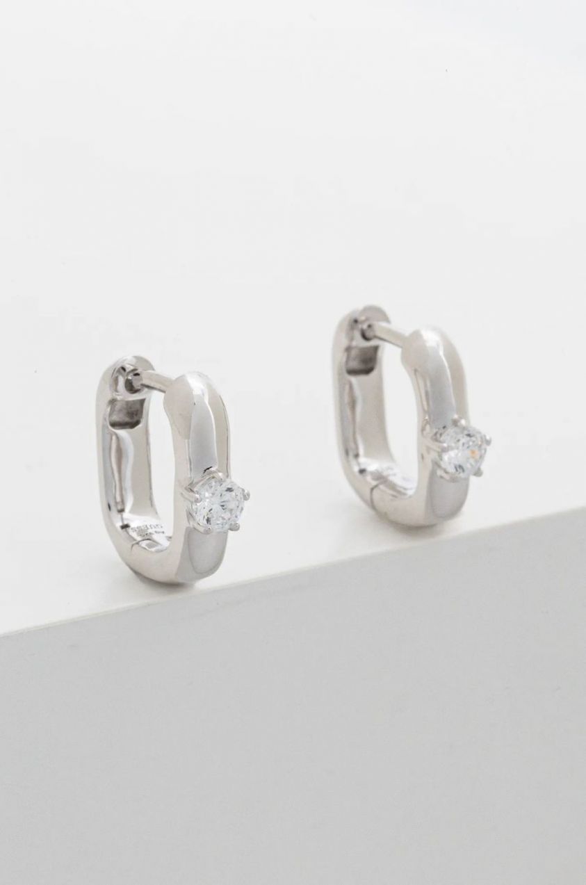 Strieborné náušnice Guess JSBE04 556JW
