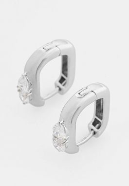 Strieborné náušnice Guess JSBE04 519JW