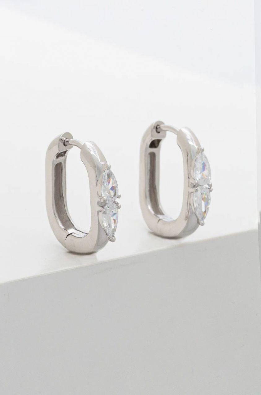 Strieborné náušnice Guess JSBE04 521JW