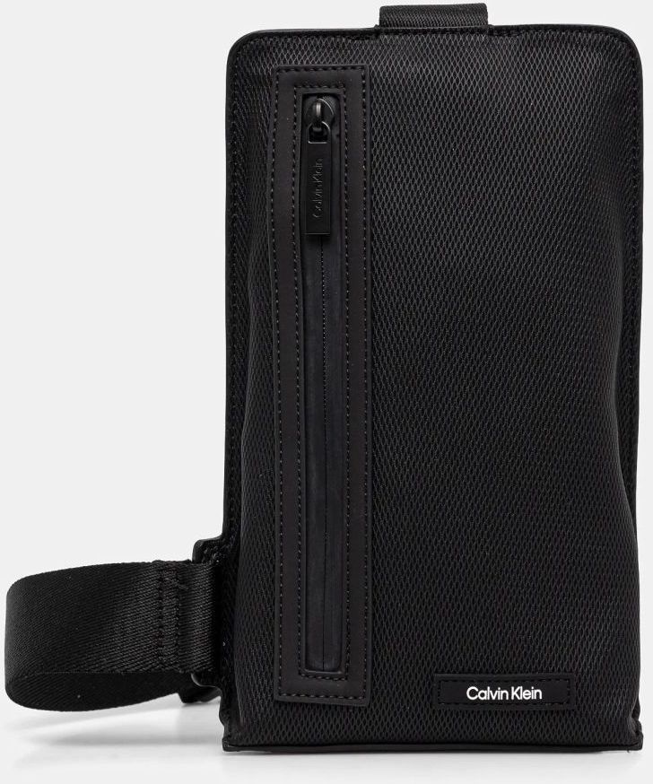 Ľadvinka Calvin Klein čierna farba, K50K512805
