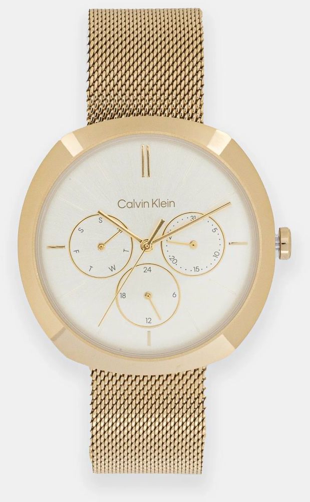 Hodinky Calvin Klein dámske, zlatá farba, 25200339