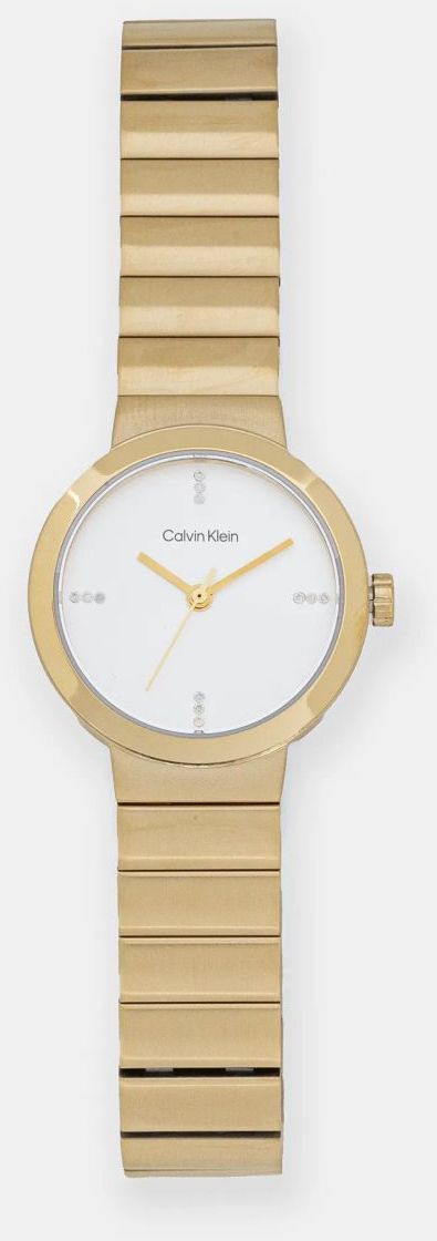 Hodinky Calvin Klein dámske, zlatá farba, 25200416