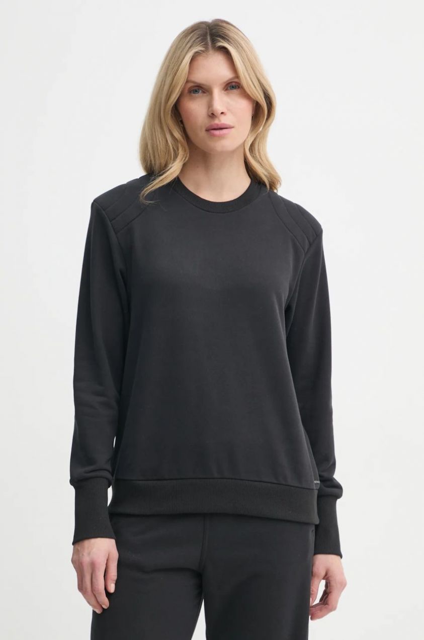 Mikina G-Star Raw dámska, čierna farba, jednofarebná, D26409-D704