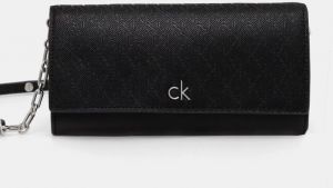 Peňaženka Calvin Klein čierna farba, K60K612853