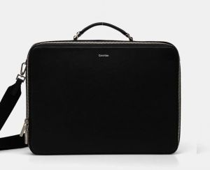 Taška Calvin Klein čierna farba, K50K512738