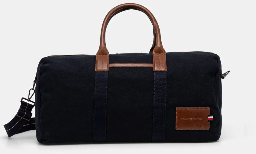 Taška Tommy Hilfiger tmavomodrá farba, AM0AM13082