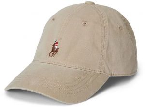 Bavlnená šiltovka Polo Ralph Lauren béžová farba, jednofarebná, 710960726