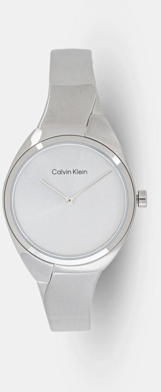 Hodinky Calvin Klein dámske, strieborná farba, 25200234