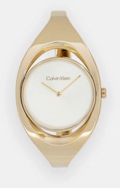 Hodinky Calvin Klein dámske, zlatá farba, 25200422