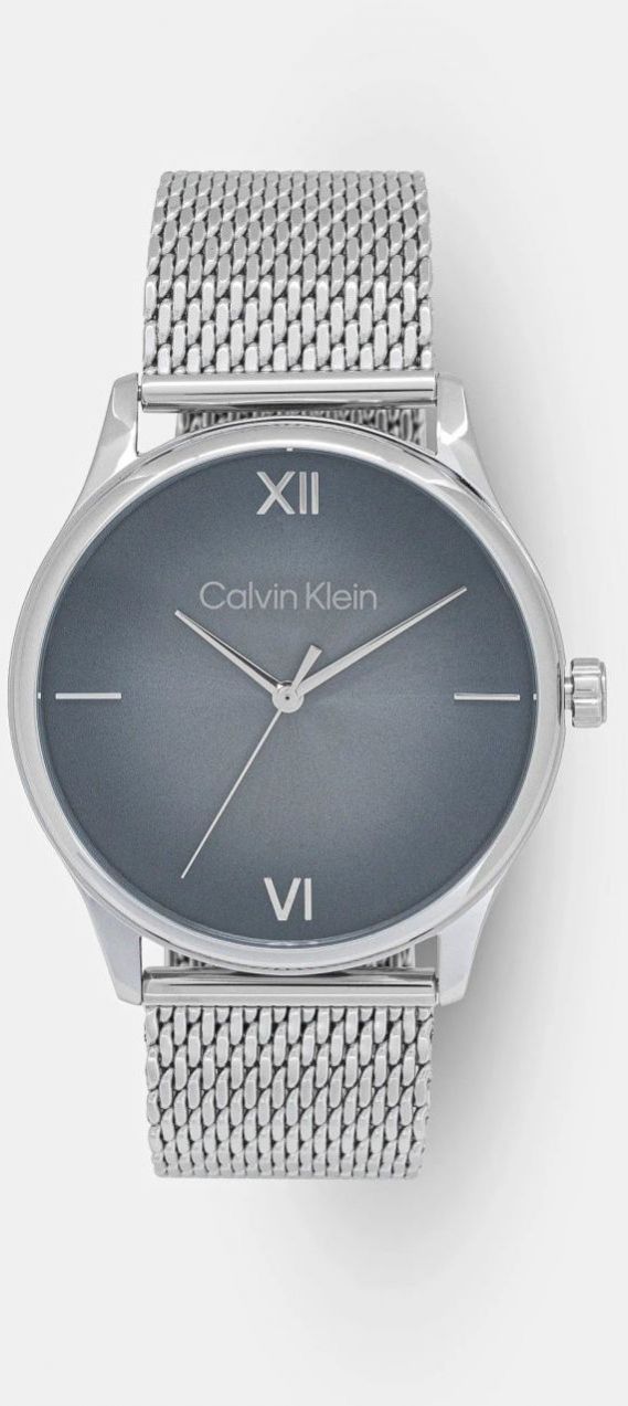 Hodinky Calvin Klein pánske, strieborná farba, 25200450