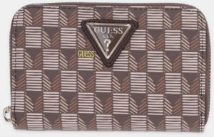 Peňaženka Guess dámska, hnedá farba, SWJT93 44140