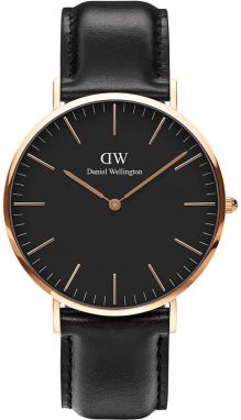 Hodinky Daniel Wellington pánske, čierna farba, DW00100127