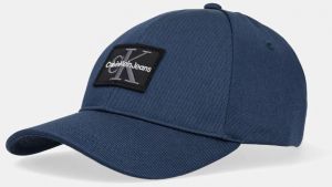 Šiltovka Calvin Klein Jeans béžová farba, s nášivkou, K50K512149