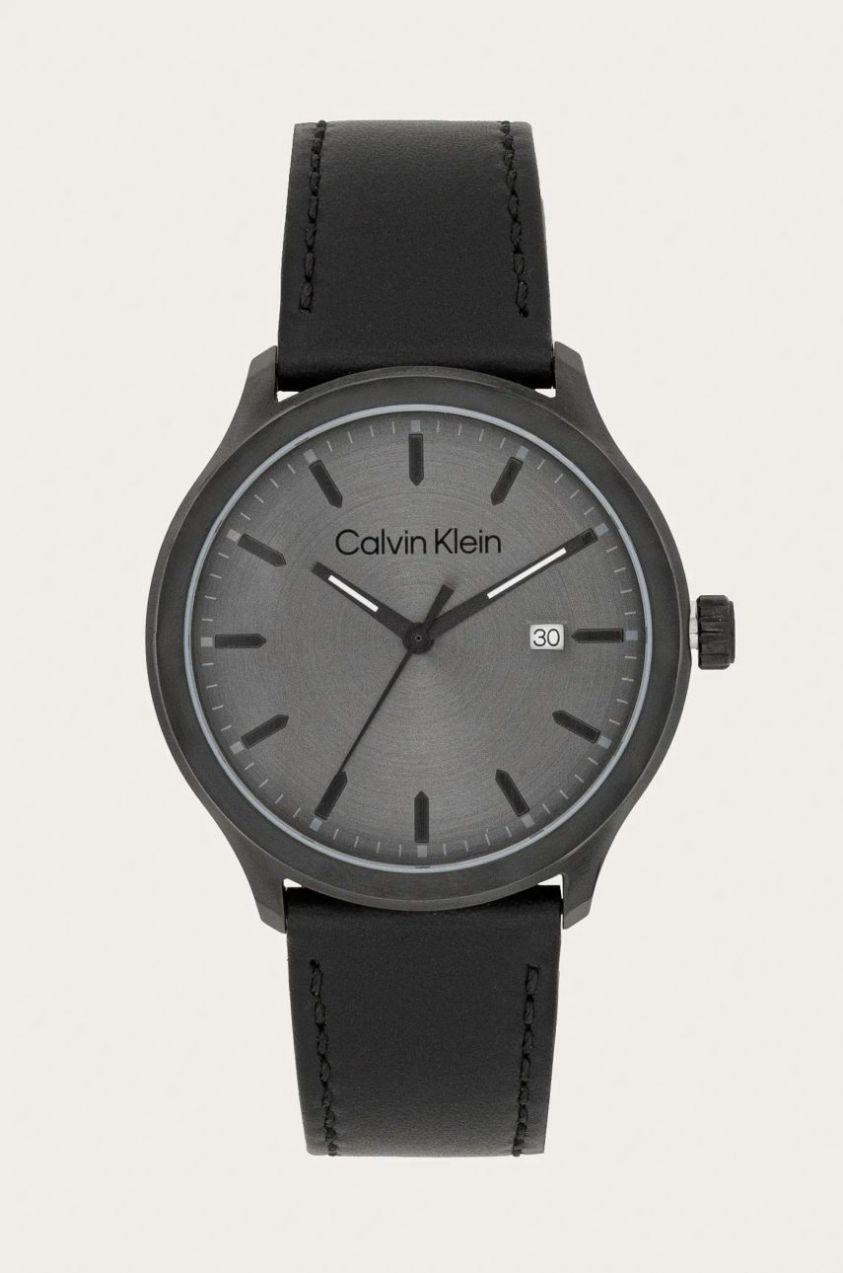 Hodinky Calvin Klein pánske, čierna farba, 25200355