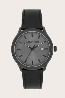Hodinky Calvin Klein pánske, čierna farba, 25200355