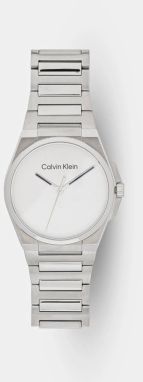 Hodinky Calvin Klein pánske, strieborná farba, 25200456
