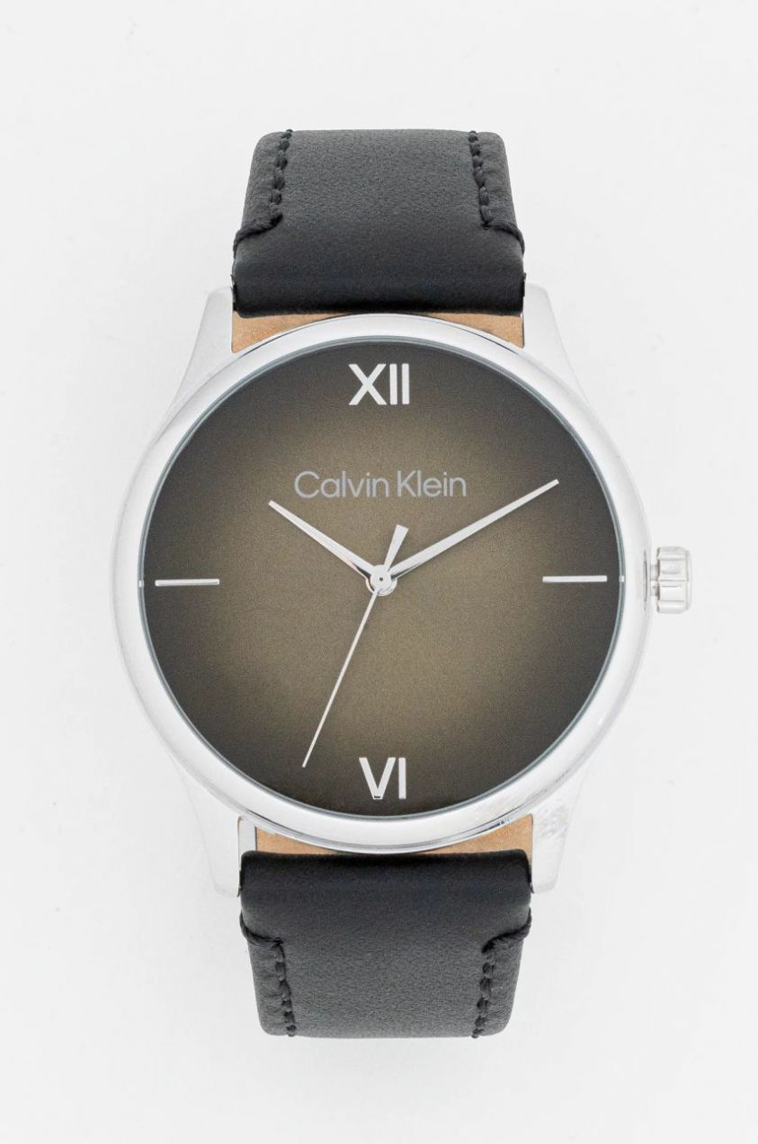 Hodinky Calvin Klein pánske, čierna farba, 25200454