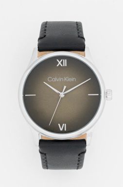 Hodinky Calvin Klein pánske, čierna farba, 25200454