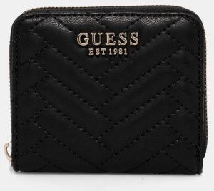 Peňaženka Guess ANNING dámska, čierna farba, SWQG95 08137