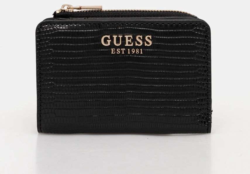 Peňaženka Guess ORLINA dámska, čierna farba, SWKG95 31156