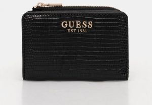 Peňaženka Guess ORLINA dámska, čierna farba, SWKG95 31156