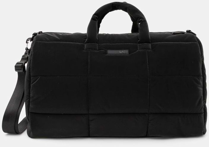 Taška EA7 Emporio Armani čierna farba, AF10333.7W000015