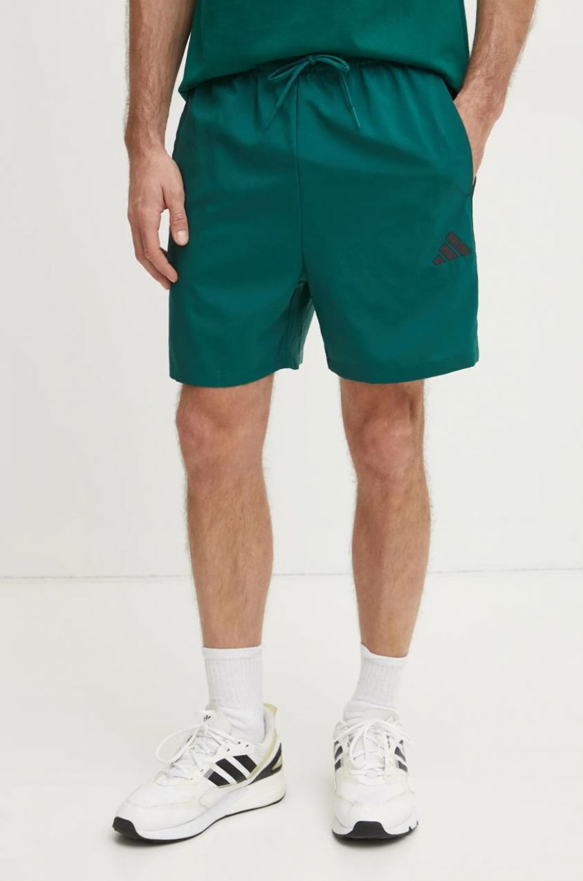 Šortky adidas Chelsea pánske, zelená farba, JW1910