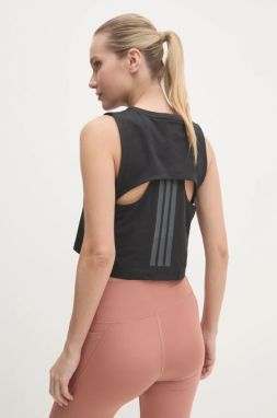 Tréningový top adidas Performance čierna farba, JJ3501