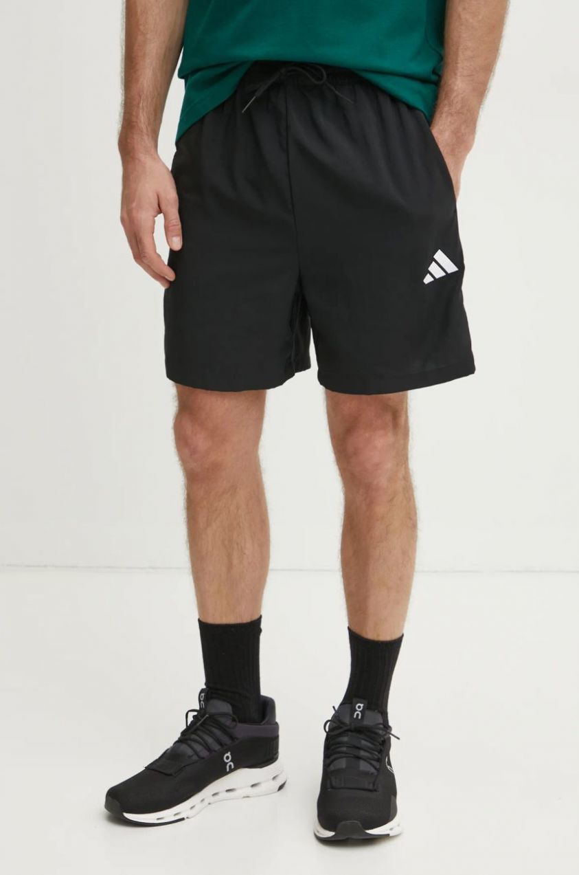 Šortky adidas Chelsea pánske, čierna farba, JW1911