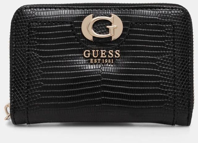 Peňaženka Guess ORLINA dámska, čierna farba, SWKG95 31140