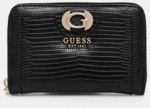 Peňaženka Guess ORLINA dámska, čierna farba, SWKG95 31140