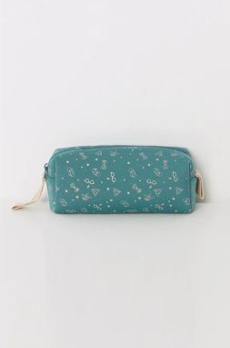 Kozmetická taška women'secret HARRY POTTER zelená farba, 4848835