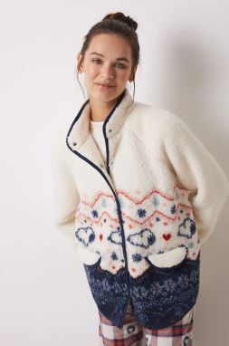 Župan women'secret SNOOPY béžová farba, 4418925