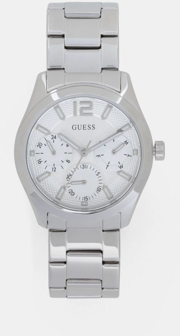 Hodinky Guess dámske, strieborná farba, GW0760L1