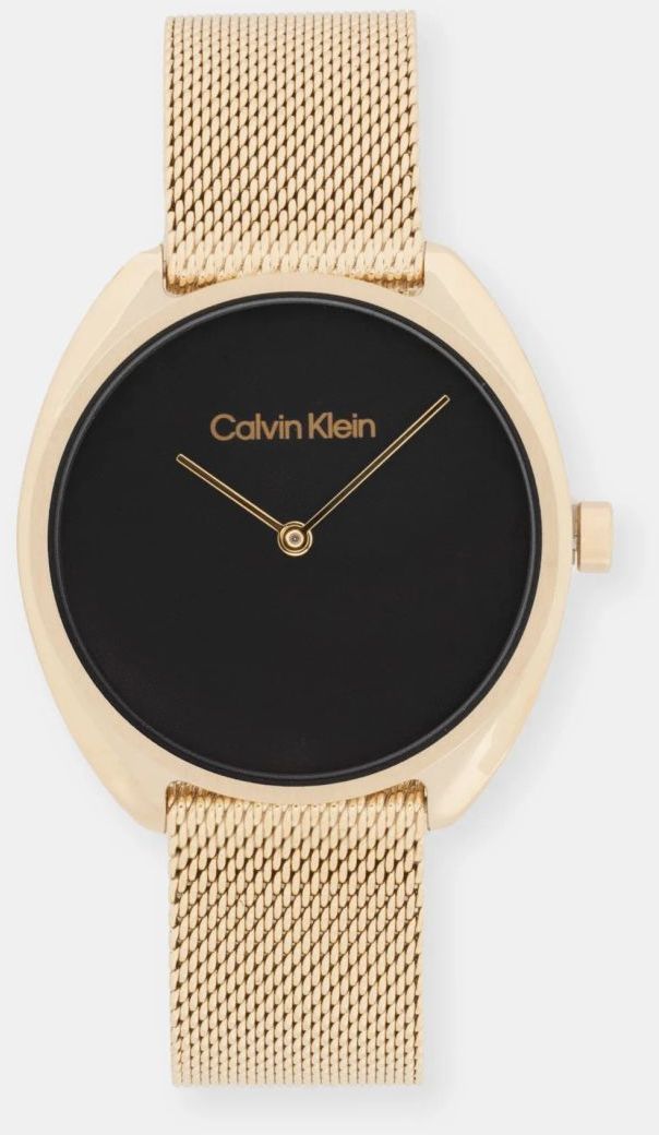 Hodinky Calvin Klein dámske, zlatá farba, 25200271