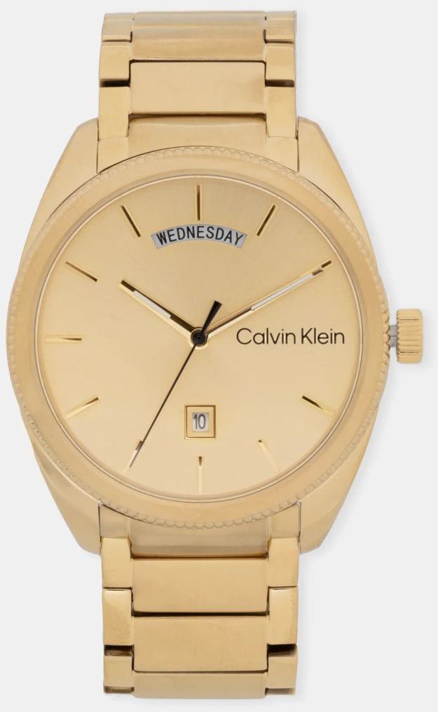 Hodinky Calvin Klein pánske, zlatá farba, 25200447