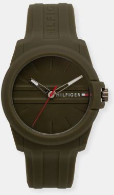 Hodinky Tommy Hilfiger pánske, zelená farba, 1710599