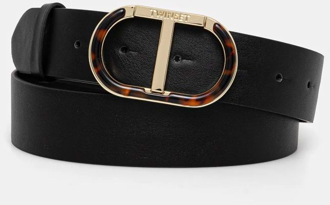 Opasok Twinset dámsky, čierna farba, 251TA4440